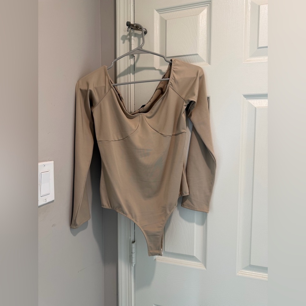 Beige bodysuit